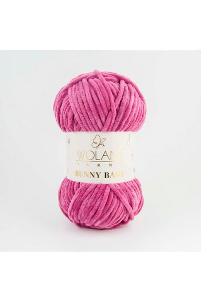WOLANS 422 Plum Soft Velvet - Βρεφικό πλεκτό νήμα, μαλακό παιχνίδι κουβέρτα νήμα