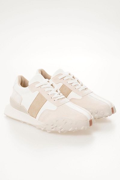CZ London Damen Sneaker Schnürschuhe Sportschuhe gezackte Sohle