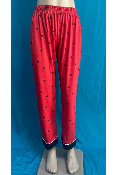 MAYSSTORE Cuffed Cotton Pajama Bottom