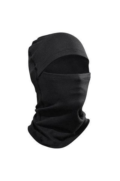 AXE SPORTSWEAR Unisex Winter Black Thermal Snow Mask - Pack of 2, Thin Windproof, Balaclava Ski Motorcycle Helmet
