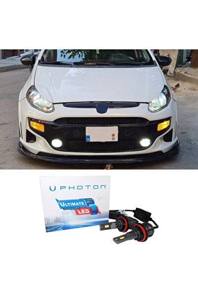 Photon Fiat Punto Grande  Led Xenon Uzun + Kısa Far Ampulü H4 Ultimate 9500 L...