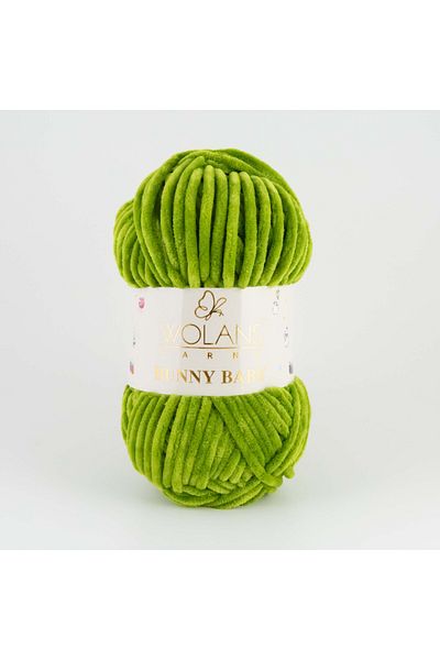 WOLANS 469 Grass Color Soft Velvet Bunny Baby Knit - Μαλακό νήμα κουβέρτας