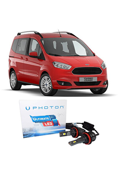 Photon Ford Tourneo Courier Led Xenon Sis Farı Ampulü H11 Ultimate 9500 Lumen...