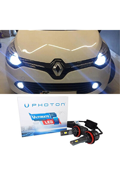 Photon Renault Clio 4 Led Xenon Kısa Far Ampulü H7 Ultimate 9500 Lumens Yeni ...