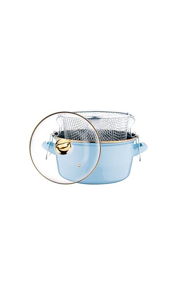 Taşev Robin Frying Pan Blue 22 Cm