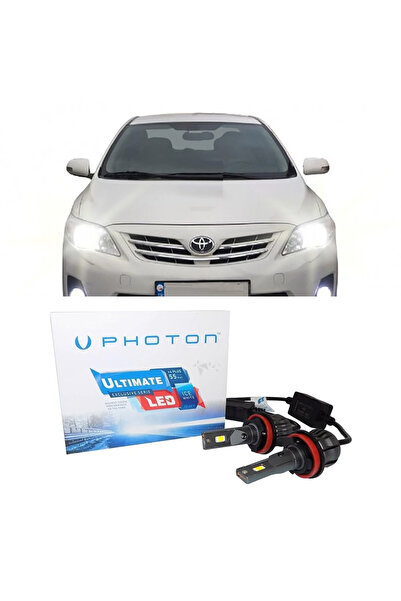 Photon Toyota Corolla E150 Led Xenon Uzun Far Ampulü HB3 Ultimate 9500 Lumens...