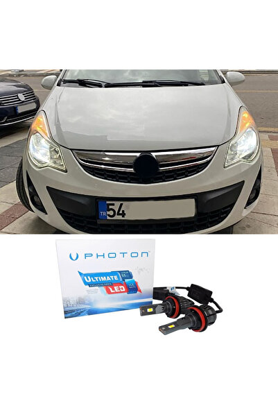 Photon Opel Corsa D Led Xenon Uzun Far Ampulü H1 Ultimate 9500 Lumens Yeni Se...