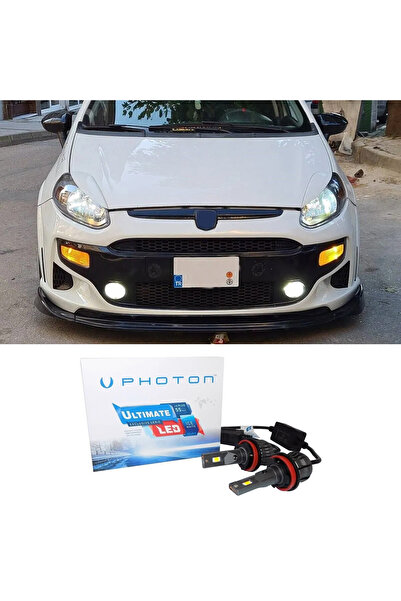 Photon Fiat Punto Evo Led Xenon Uzun + Kısa Far Ampulü H4 Ultimate 9500 Lumen...