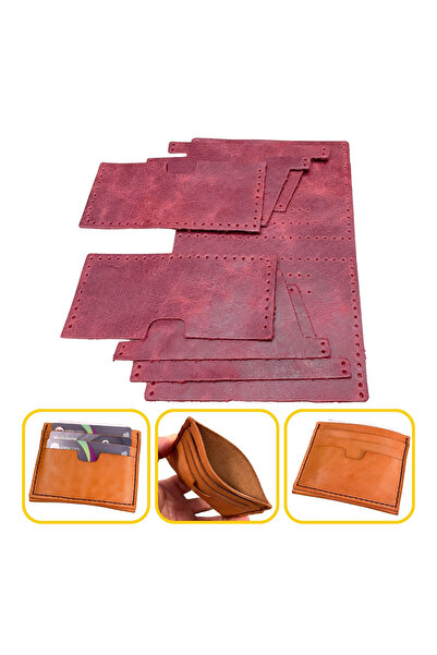 AiryFooT Nil kožni unapred isečeni komad kože za držač kartica - DIY hobi kož...