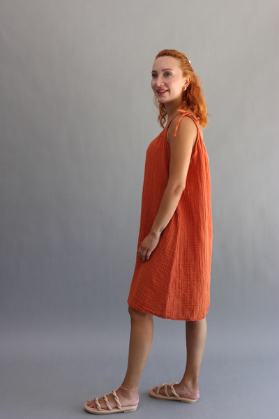 ASC SUN Muslin Rope Strap Dress