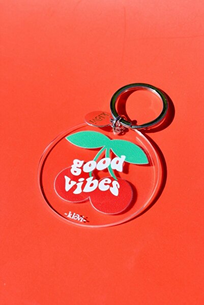 klovi Good Vibes Anahtarlık