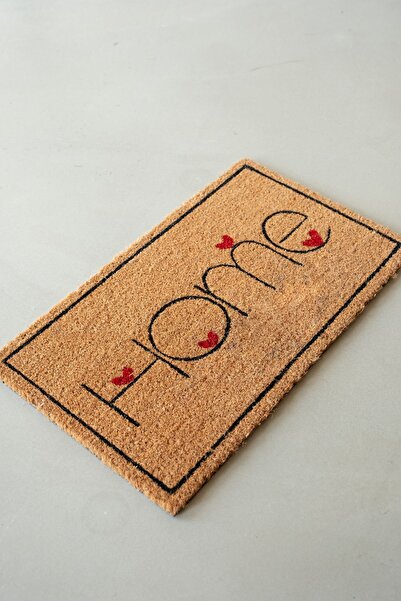 MODAPEK Koko Home Kalpli Kaydırmaz Tok Dokulu Kapı Önü Paspası, Ev Hediyesi