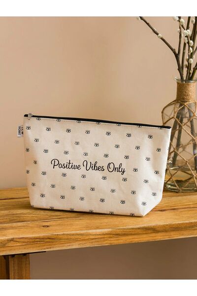 LC Waikiki LCW HOME - Text Printed Makeup Bag