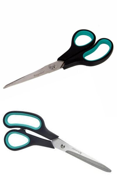 Kent Pazarı 215mm Large Stainless Steel Scissors - General Purpose, 1Pc