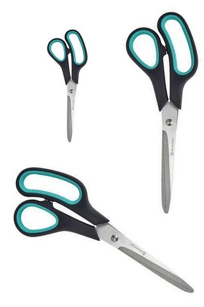 Kent Pazarı 215mm Large Stainless Steel Scissors - General Purpose, 1Pc