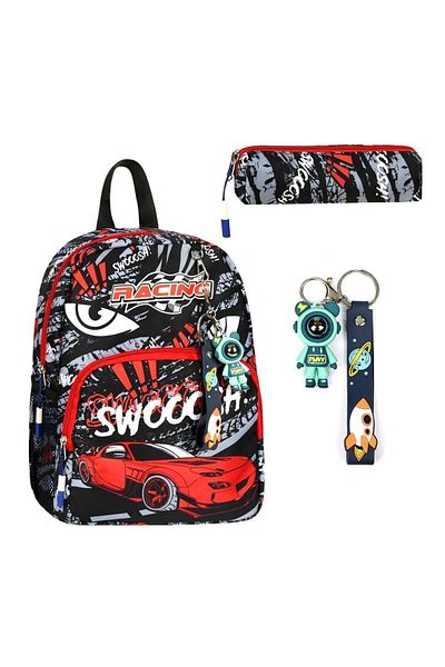 My Easy Shop Bag and Pen Set for Nursery Kindergarten - Decorated, Keychain Gift