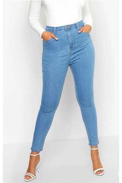 TRENDNATUREL Blugi supradimensionați Battal Ice Blue S.o.l.m.a.z (COMERȚIATOR) Mărimea noastră este disponibilă
