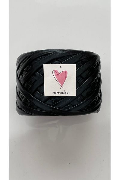 Makromİps 60m-120gr Δερμάτινο Μεταλλικό Σχοινί - Γυαλιστερή τσάντα, Βαμβακερά Βελούδινα Κλωστά Πλεκτά Χειροποίητα, Πλεκτά Χειροποίητα