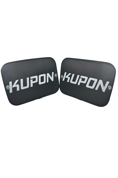 TKY Set of 2 - Printed Side Window Curtain Accessory 'coupon' (Suitable for All Cars.)
