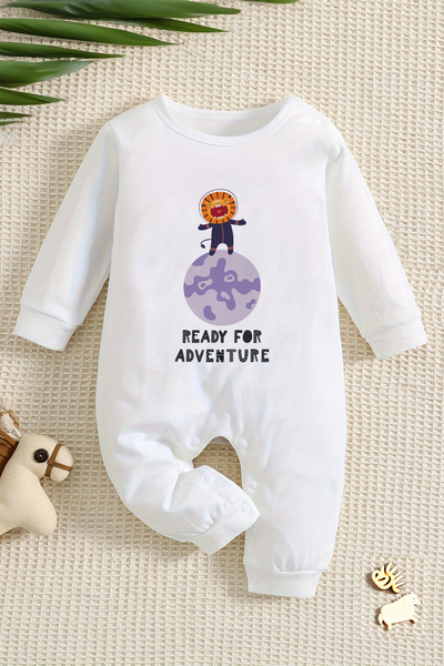 ADABEBEK Baby Boy Adventure Printed Jumpsuit - 22239