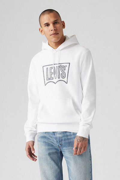 Levi white sweater clearance