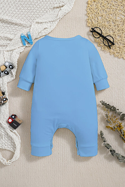 ADABEBEK Little Heroes Baby Jumpsuit - 100% Cotton, Model 22397