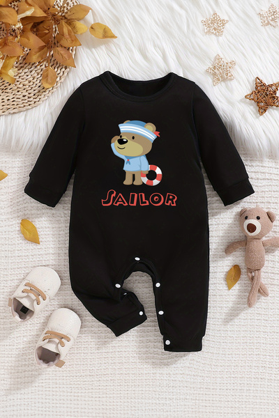 ADABEBEK Baby Boy Jumpsuit - Lifeguard Boho Print, Style 22292