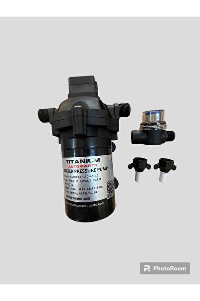 Titanium TİTANİUM    33 SERİSİ  DK/11.6 LİTRE 45 PSİ 12V HİDROFOR
