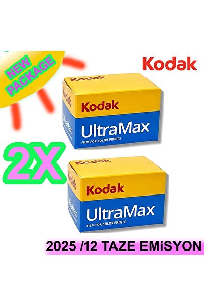 Kodak Fotoğraf Filmi 35mm Kodak analog negatif Film ultramax