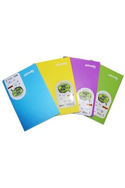 Mynote Text Neo Notebook (a5) 40 Sheets ( Checkered)