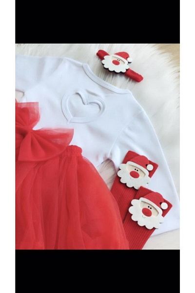 Kokosh kidss Girl's New Year Christmas Set