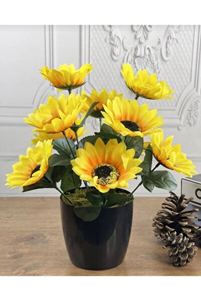 RUZGARCİCEK Rüzgar Aranjament floral artificial, floare de Gunebakan în ghive...