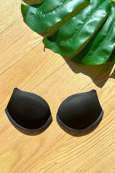 CUPSEA Captuseala Push Up Cat Paw Model Negru Dublu Pentru Costum De Baie Bikini