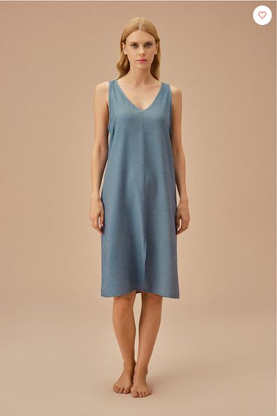 SUWEN Rochie casual DENIM