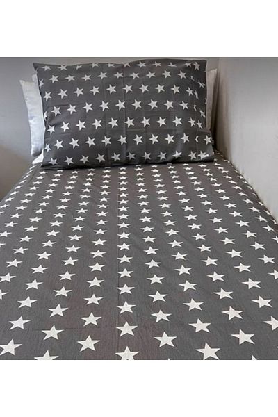 Totem Star Patterned Ranforce Fitted Sheet Set