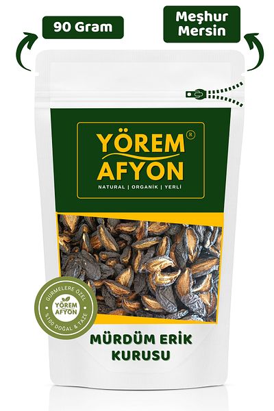Gülçehre 100% Fruit Gluten Free Sliced Plum Plum from Mersin - 90Gr