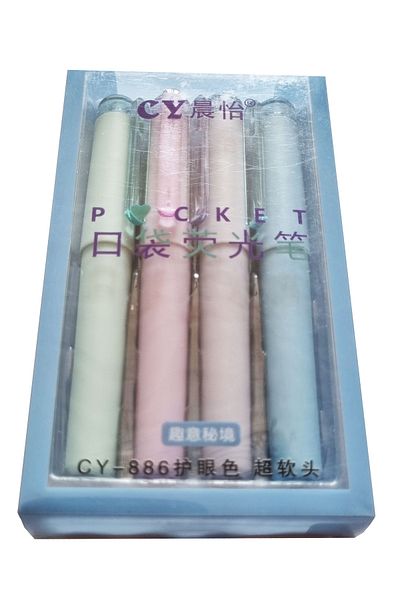 Modellino Cy Pocket Highlighter - Pack of 4 Shades Optional