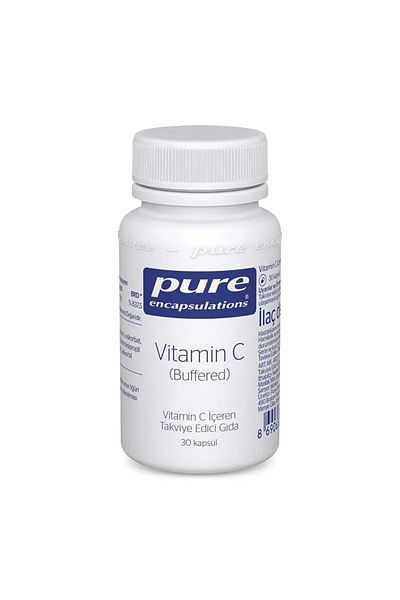 Pure Encapsulations 30 Capsules Vitamin C Buffered