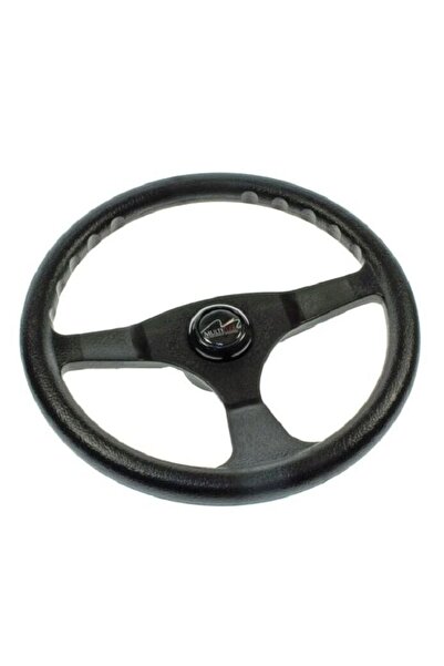 Multiflex Tekne Direksiyon Simidi, 35cm, Siyah, Tekne Dümen Simidi