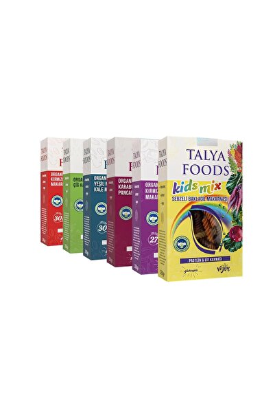 TALYA FOODS Glutensiz Efsane Lezzetler Avantaj Seti 6x 200 gr