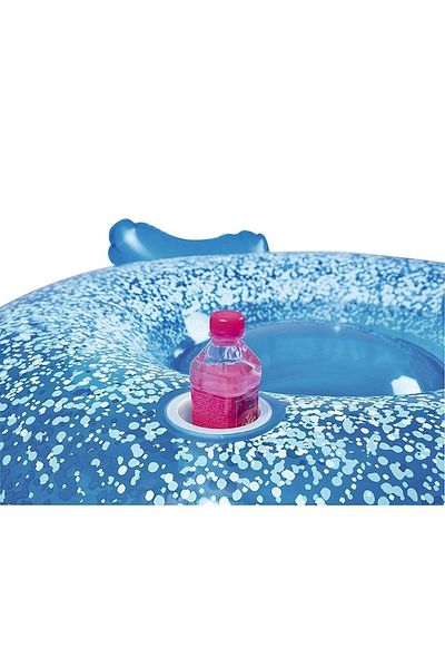 BESTWAY Peacock Rider Inflatable Peacock With Grip Sea Rider Peacock Sea Bed Peacock 198x164 cm