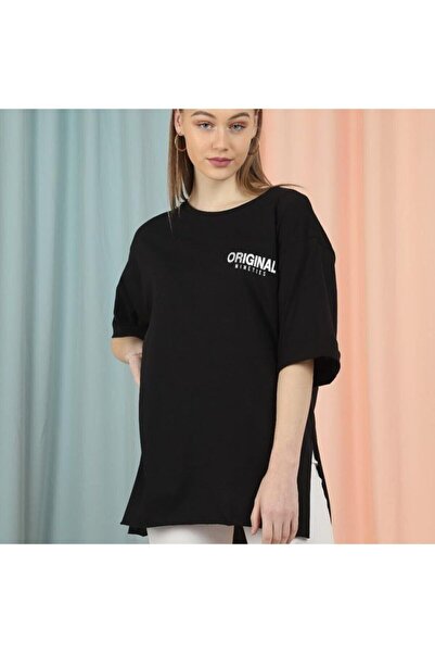 WoolnClyde Tricou de damă, scris și imprimat zilnic, din bumbac, cu mânecă sc...