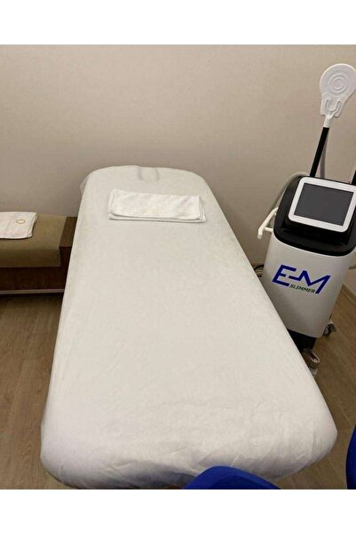 ayliz plast&ambalaj Sedye Örtüsü 50 Adet Beyaz Renk Çift Tarafı Lastikli Nonw...