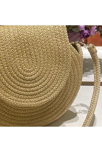 GNG Home Tekstil Jüt Halat El Örmesi Askılı Omuz Çantası