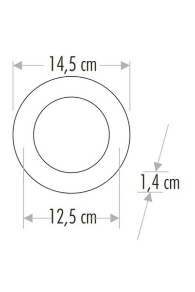 Cata 9w Slim Led Panel (GÜNIŞIĞI) Cat Ct-5146g