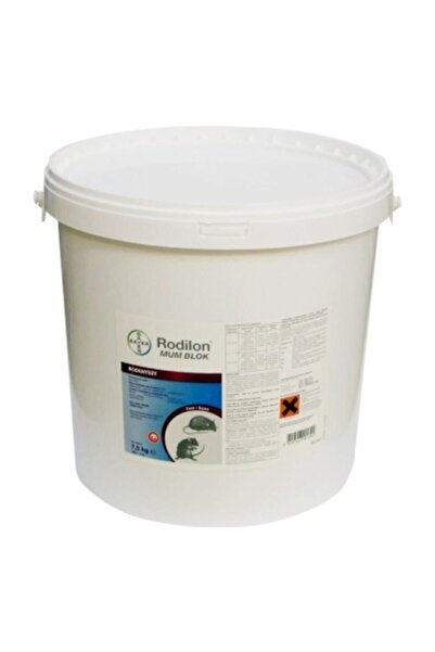 Bayer Rodillon 7,5 Kg Kova Mum Blok Fare Zehiri Ilacı Orjinal Ürün Ambalaj