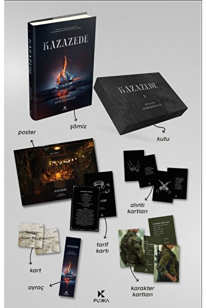 Pukka yayınları KUTULU KAZAZEDE CİLTLİ SET-ŞEVVAL DEMİRDÖĞER