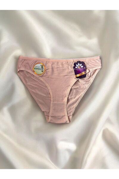 Papatya Gerçek Bambu Nefes Alan İz Yapmaz Yumuşak Doku Esnek Kilot Slip