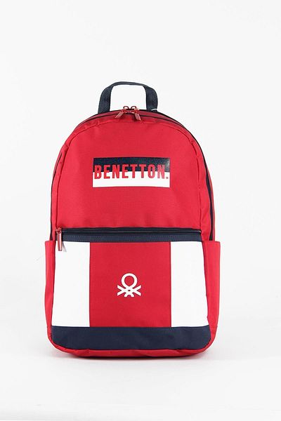 United Colors of Benetton BNT04287 Red Unisex Backpack
