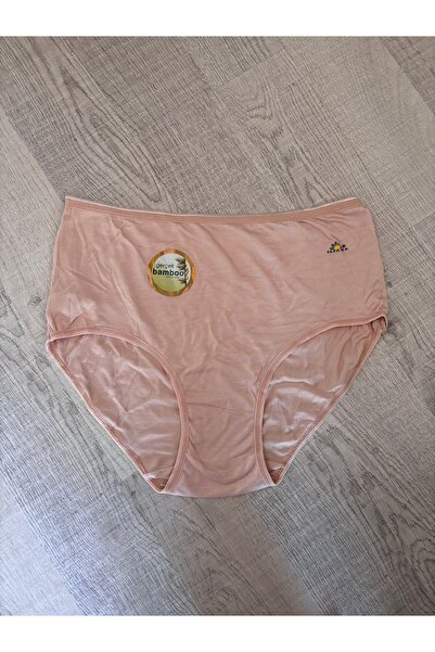 Papatya Yüksek Bel Gerçek Bambu Nefes Alan İz Yapmaz Yumuşak Doku Esnek Kilot Slip